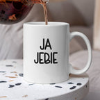 Kubek z nadrukiem "Ja jebie"