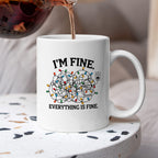 Kubek świąteczny "I'm fine. It's fine. Everything's fine."