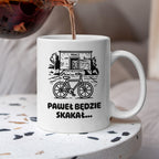 Kubek z nadrukiem - HITY POLSKIEGO INTERNETU - PAWEŁ JUMPER - "Paweł będzie skakał"