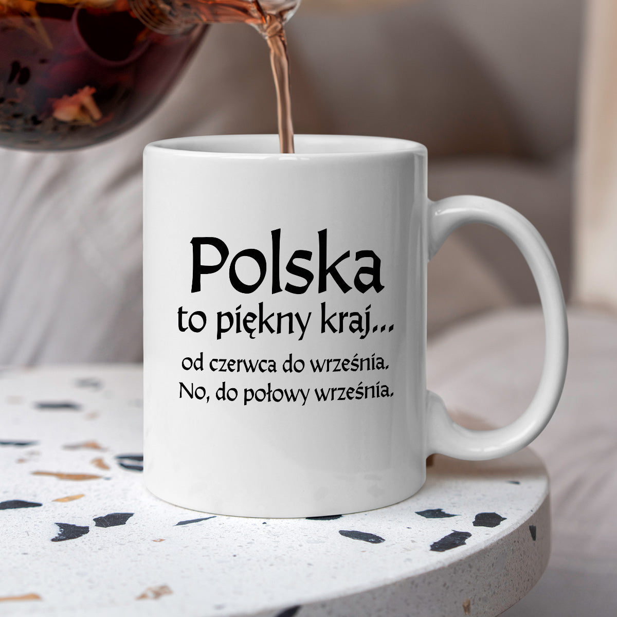 Kubek z nadrukiem "Polska to piękny kraj" v2