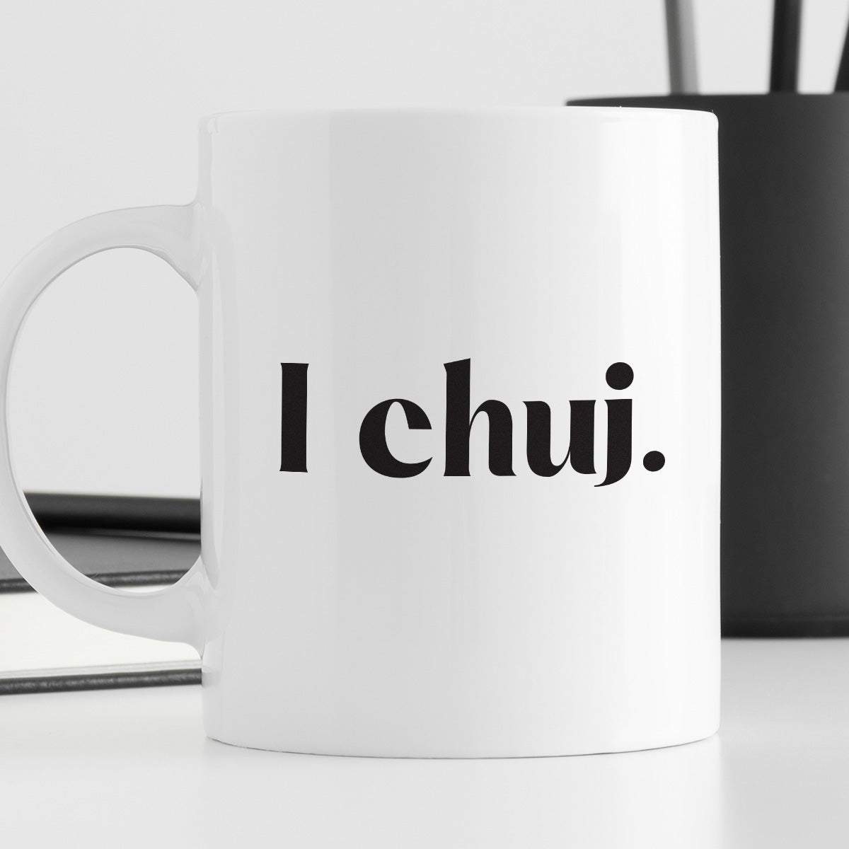 Kubek z nadrukiem "I chuj."