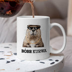 Kubek z nadrukiem "Bóbr kurwa" 😎