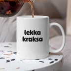Kubek z nadrukiem - "lekka kraksa"