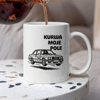 Kubek z nadrukiem - HITY POLSKIEGO INTERNETU - "Kurwa moje pole"