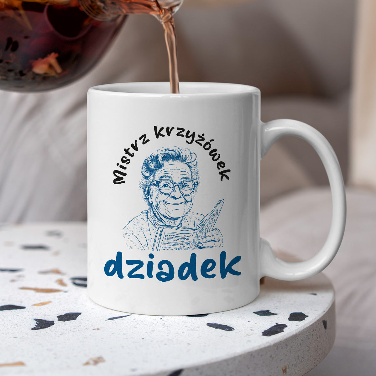 Kubek dla Dziadka - "Mistrz krzyżówek"