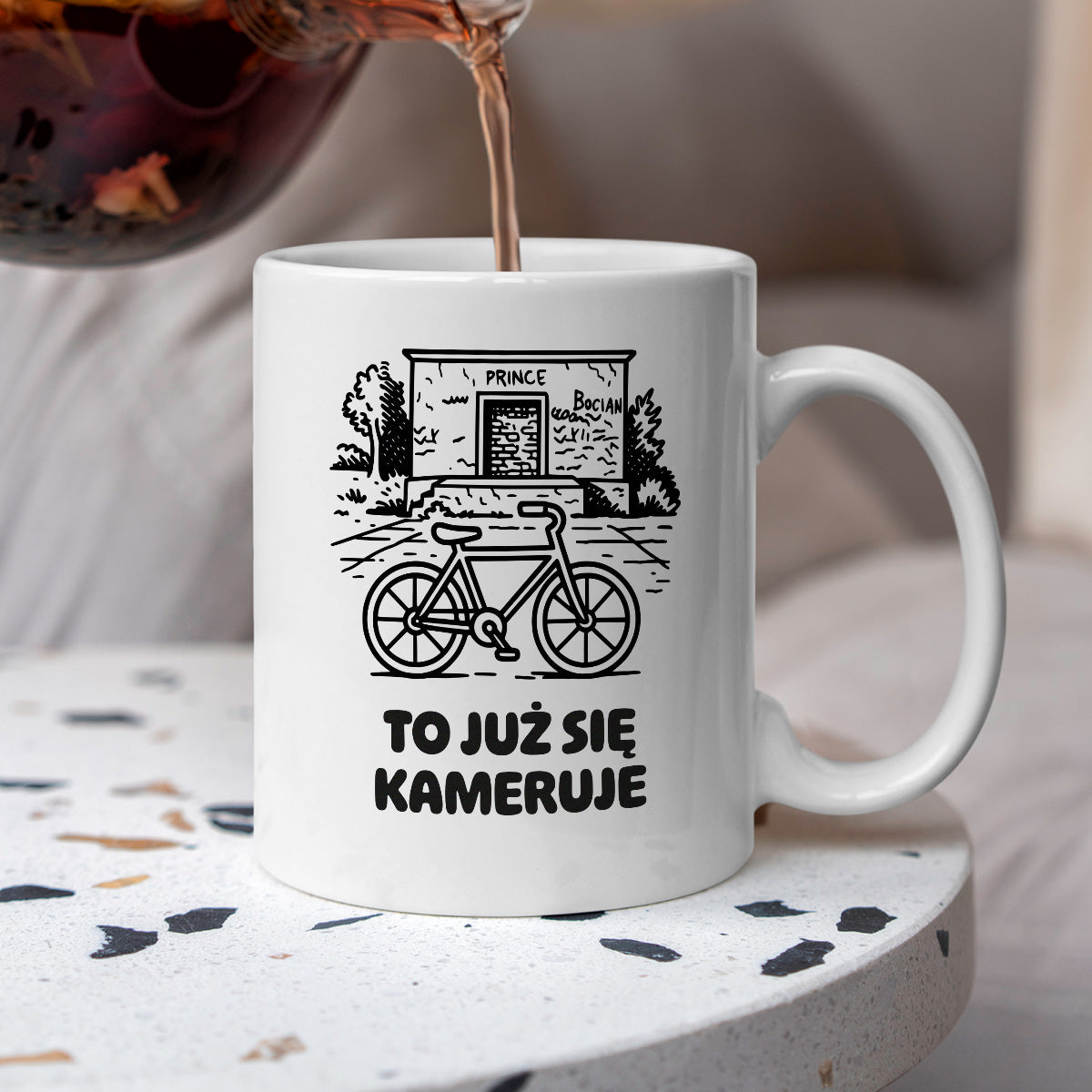 Kubek z nadrukiem - HITY POLSKIEGO INTERNETU - PAWEŁ JUMPER - "To już się kameruje"
