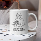 Kubek z nadrukiem "Jeszcze tu tylko nasrać na środku" - Cytaty MAMY - DZIEŃ MAMY