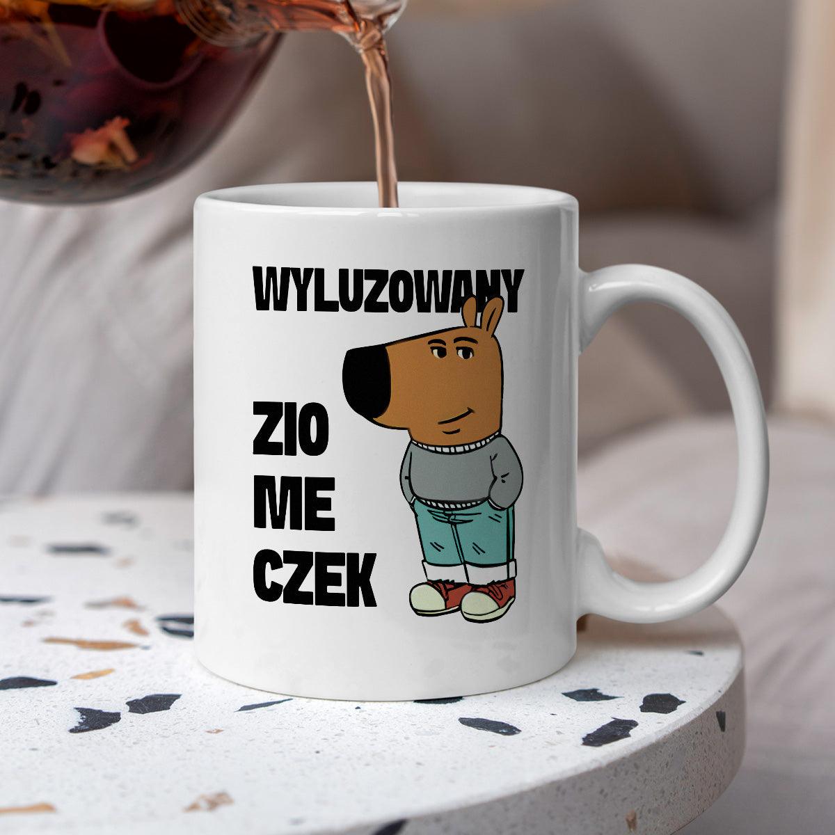 Kubek z nadrukiem "Wyluzowany ziomeczek"