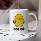 Kubek z nadrukiem - "Odejdź"