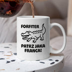 Kubek z nadrukiem - HITY POLSKIEGO INTERNETU - "Forfiter - patrz jaka franca"