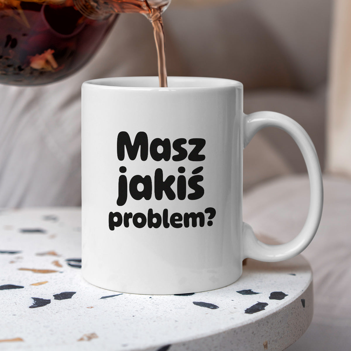 Kubek z nadrukiem - "Masz jakiś problem?"