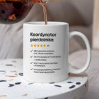 Kubek z nadrukiem "Koordynator pierdolnika"