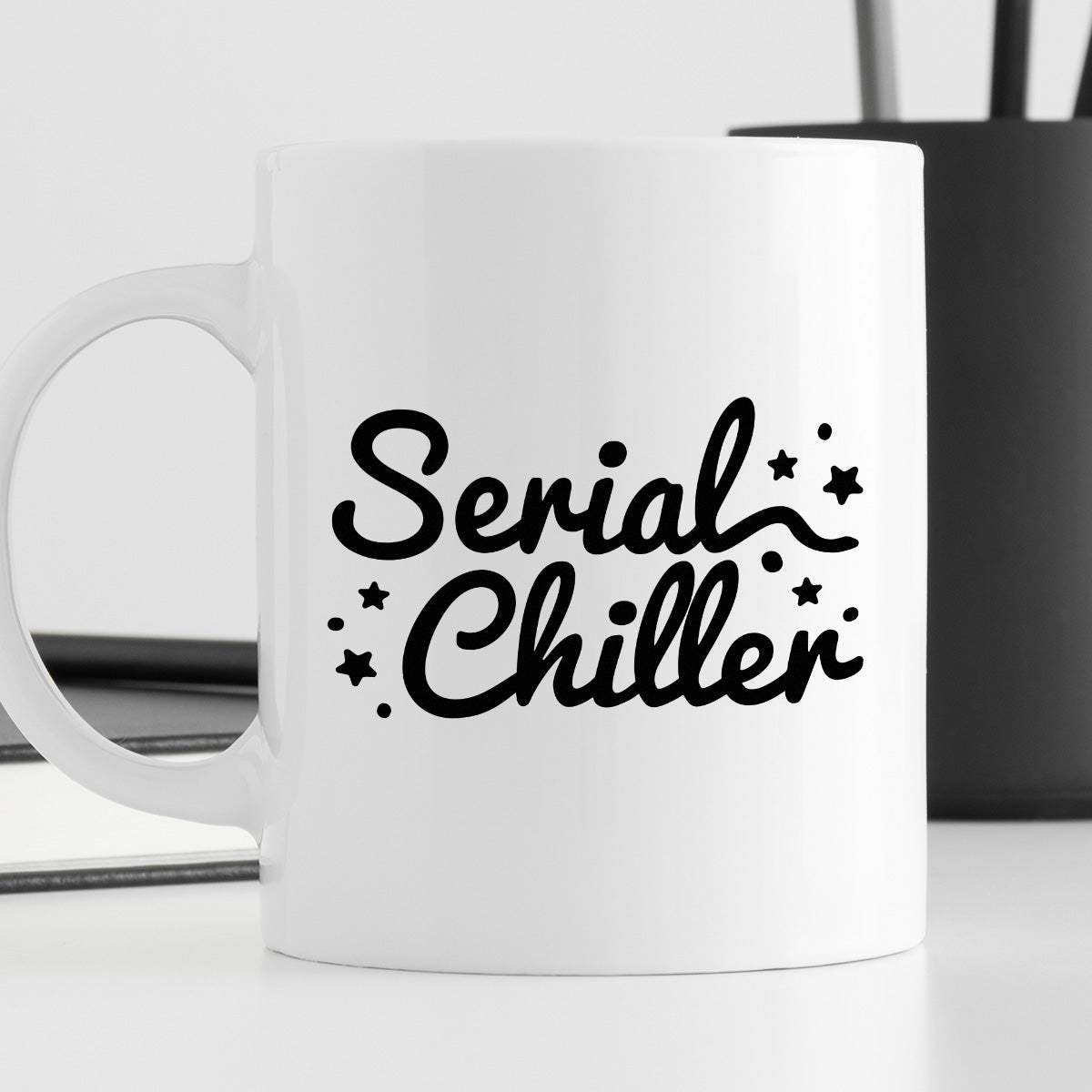 Kubek z nadrukiem "Serial chiller"