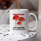 Kubek z nadrukiem "Muchomory"