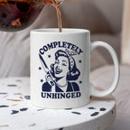 Kubek z nadrukiem "Completely Unhinged"