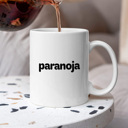 Kubek z nadrukiem - "paranoja"