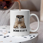 Kubek z nadrukiem "Bóbr kur*a"