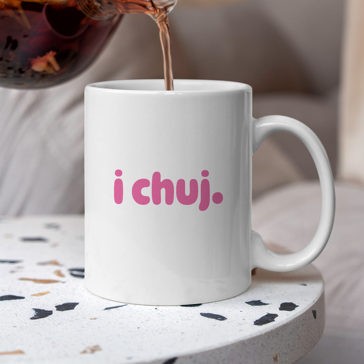 Kubek z nadrukiem "i chuj" v2