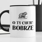 Kubek z nadrukiem "O Ty chuju bobrze" 330 ml