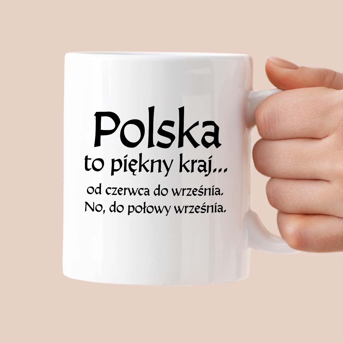 Kubek z nadrukiem "Polska to piękny kraj" v2
