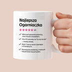 Kubek z nadrukiem "Najlepsza Ogarniaczka"