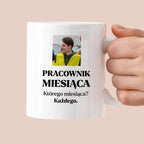 Kubek z nadrukiem - "Pracownik miesiąca ze zdjęciem"