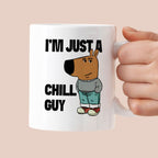 Kubek z nadrukiem "Just a chill guy"