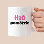 Kubek z nadrukiem - "H2O pomóżcie"