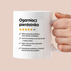 Kubek z nadrukiem "Ogarniacz pierdolnika"