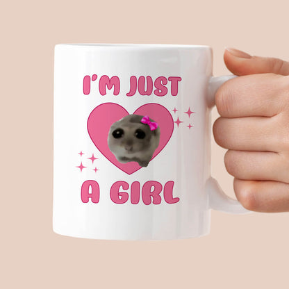 Kubek z nadrukiem "I'm just a girl"
