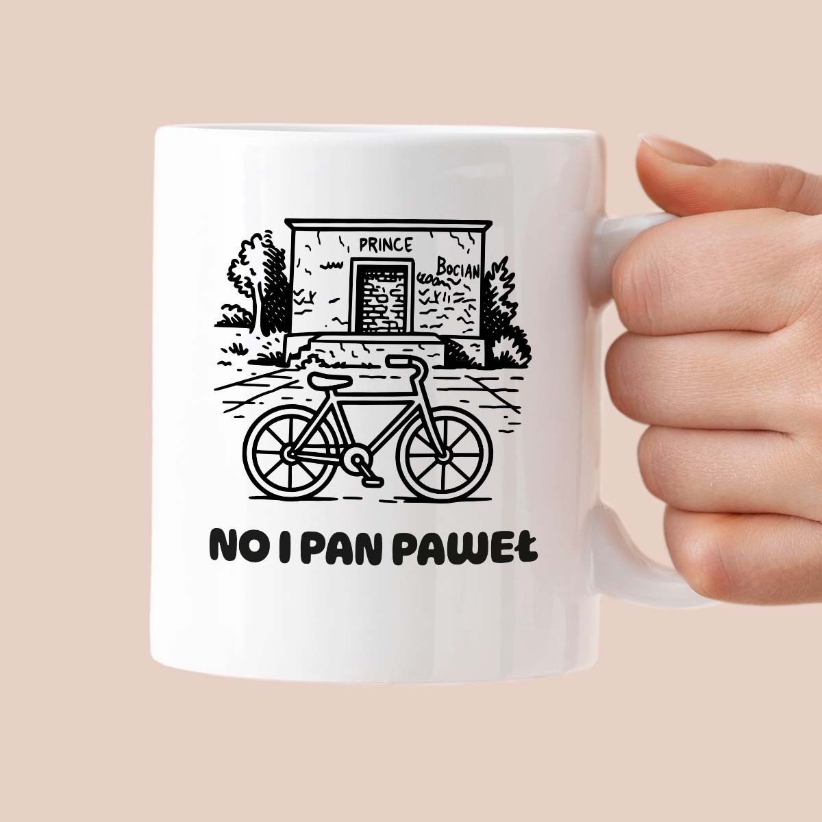 Kubek z nadrukiem - HITY POLSKIEGO INTERNETU - PAWEŁ JUMPER - "No i Pan Paweł"