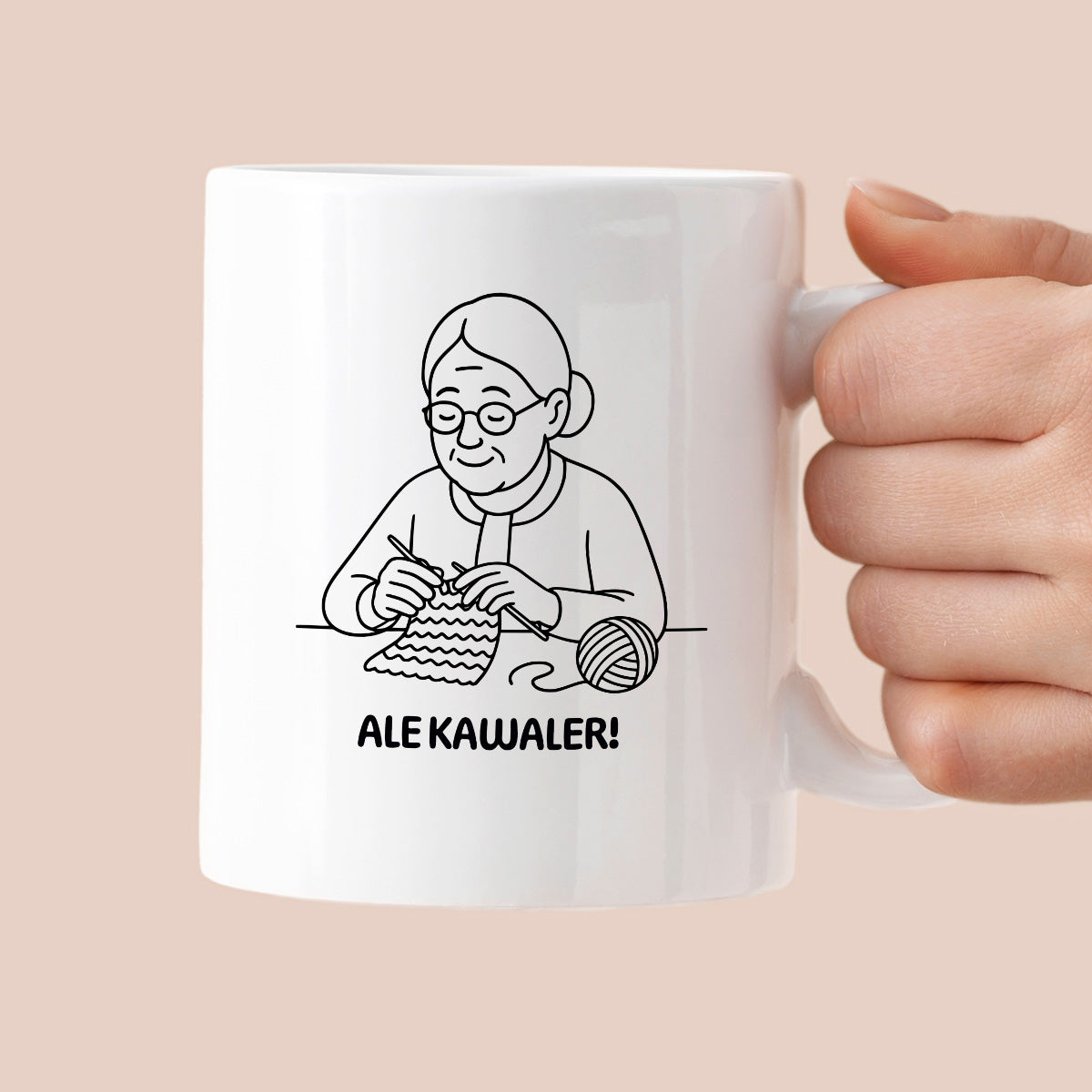 Kubek dla Babci / Dziadka - "Ale Kawaler!"