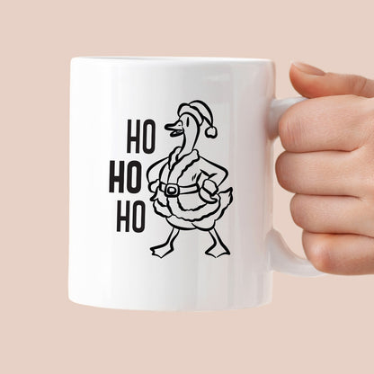 Kubek świąteczny z GĄSKĄ - "HO HO HO"