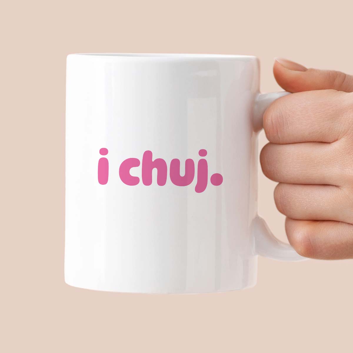 Kubek z nadrukiem "i chuj" v2