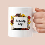Kubek z nadrukiem "Hop, hop, hop!" NOWE 1670