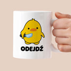 Kubek z nadrukiem - "Odejdź"