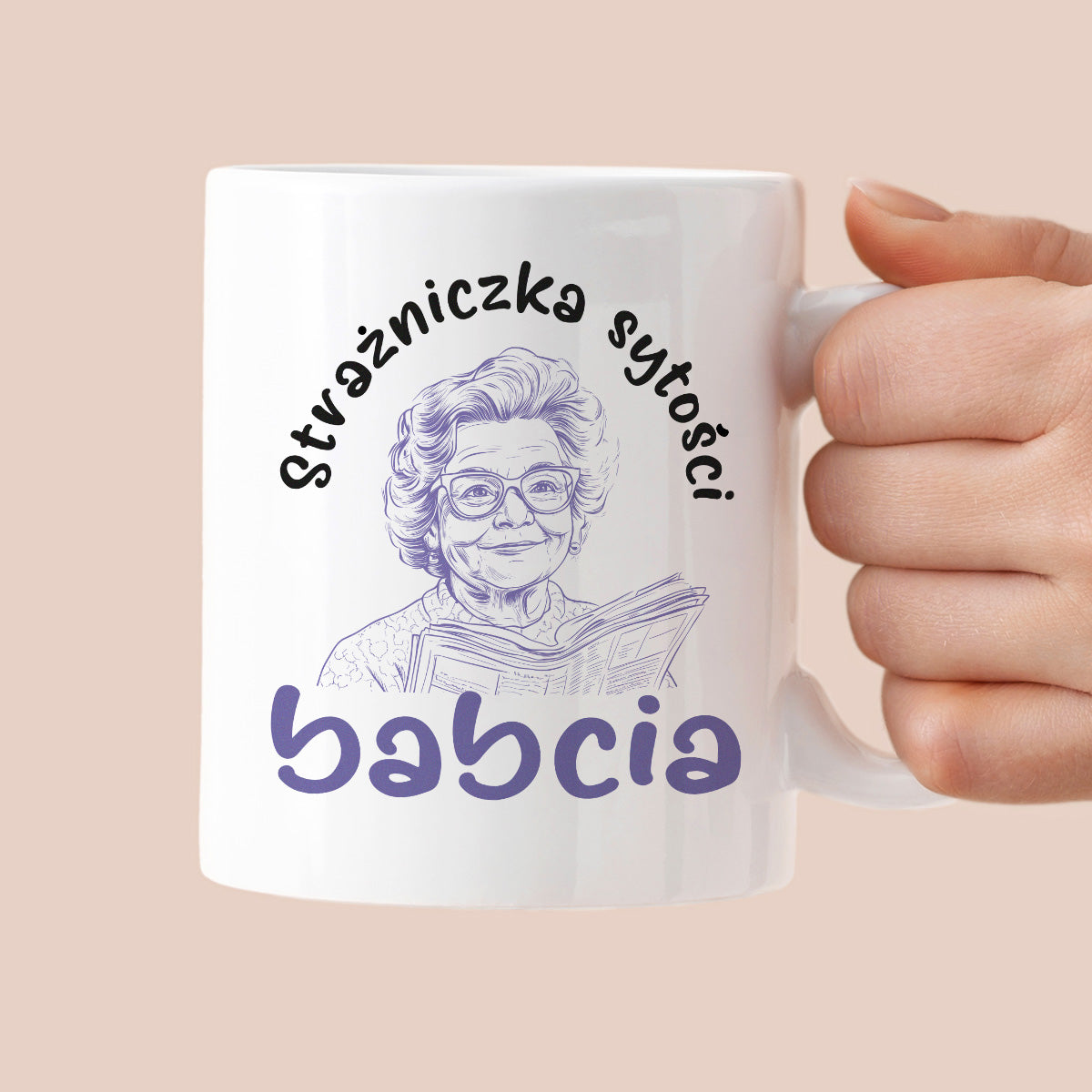 Kubek dla Babci - "Strażniczka sytości"