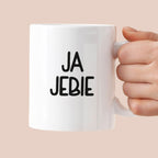 Kubek z nadrukiem "Ja jebie"