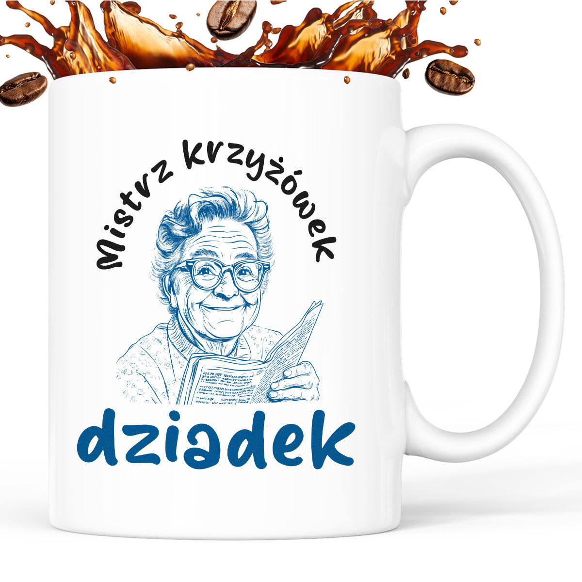 Kubek dla Dziadka - "Mistrz krzyżówek"