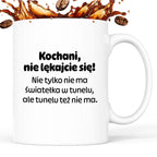 Kubek z nadrukiem - "Kochani nie lękajcie się!"