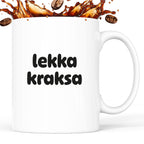 Kubek z nadrukiem - "lekka kraksa"