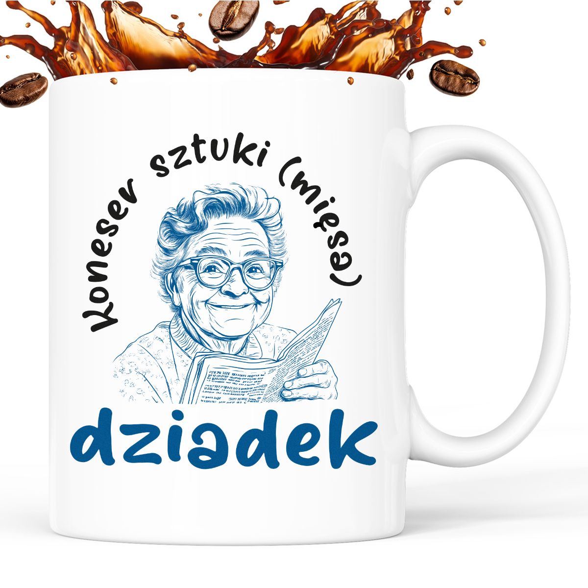 Kubek dla Dziadka - "Koneser sztuki (mięsa)"