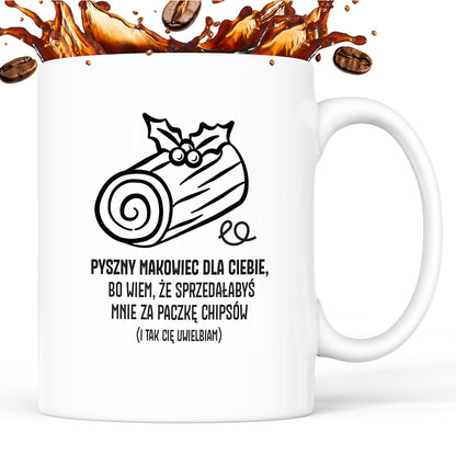 Kubek świąteczny - "MAKOWIEC" I