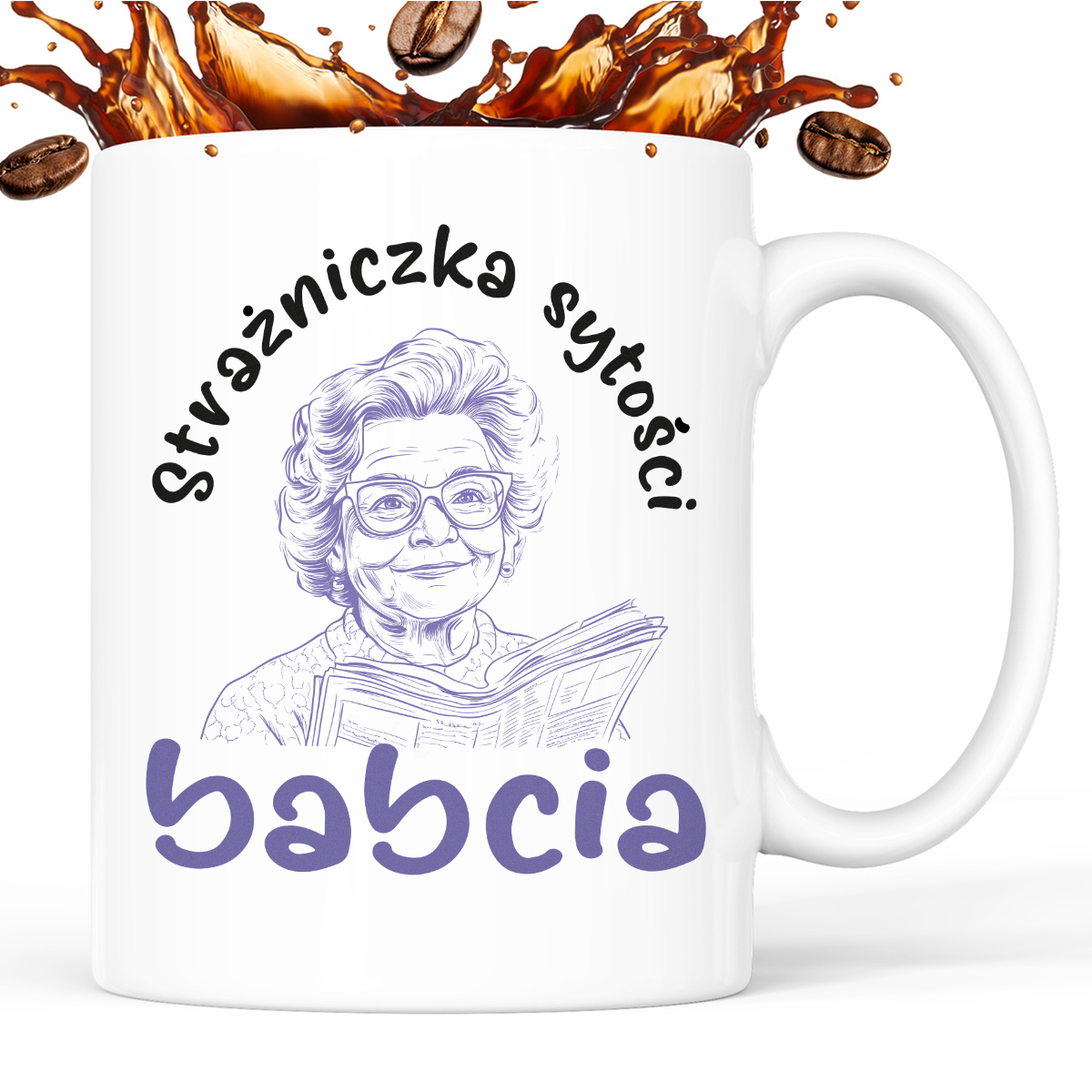 Kubek dla Babci - "Strażniczka sytości"