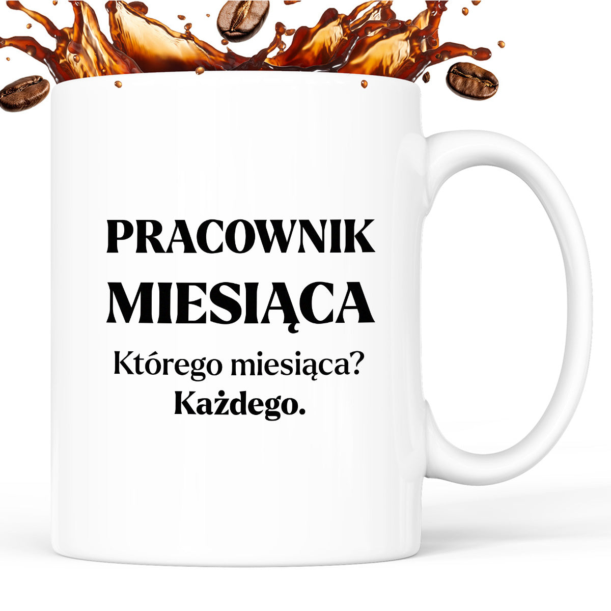 Kubek z nadrukiem - "Pracownik miesiąca"