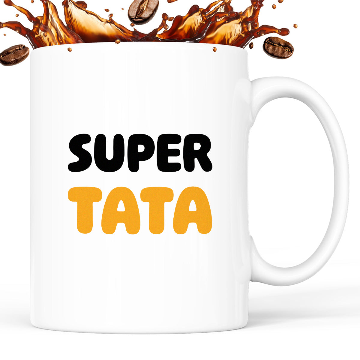 Kubek z nadrukiem - "SUPER TATA"