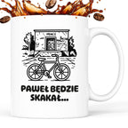 Kubek z nadrukiem - HITY POLSKIEGO INTERNETU - PAWEŁ JUMPER - "Paweł będzie skakał"