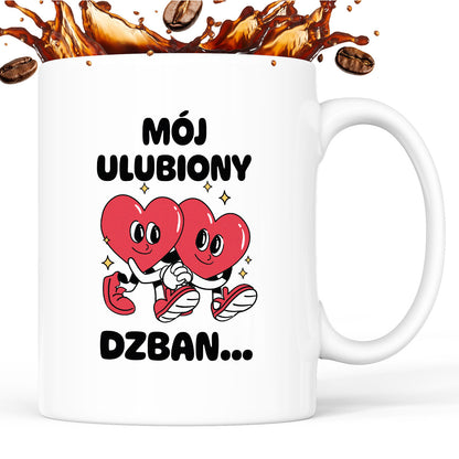 Kubek z nadrukiem "Mój ulubiony dzban"