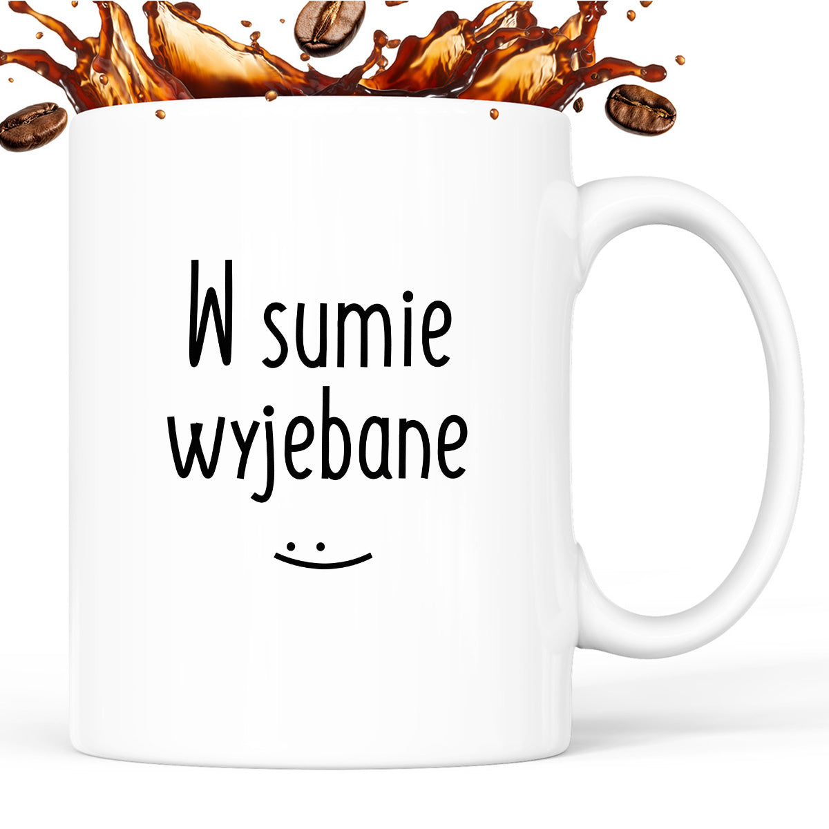 Kubek z nadrukiem "W sumie wyjebane"