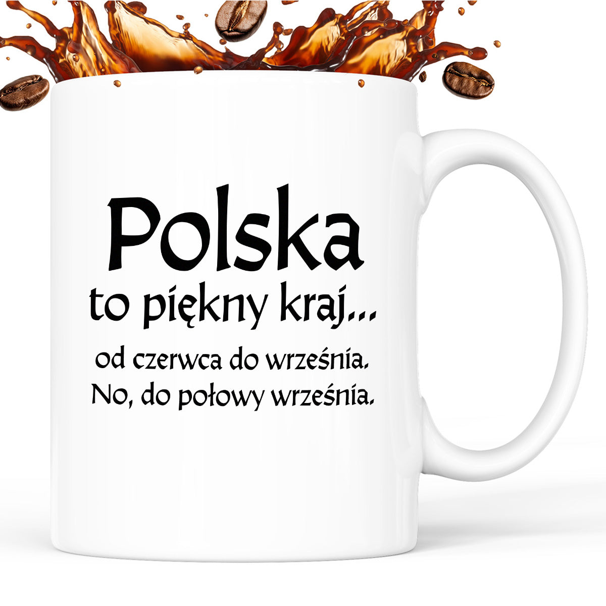 Kubek z nadrukiem "Polska to piękny kraj" v2